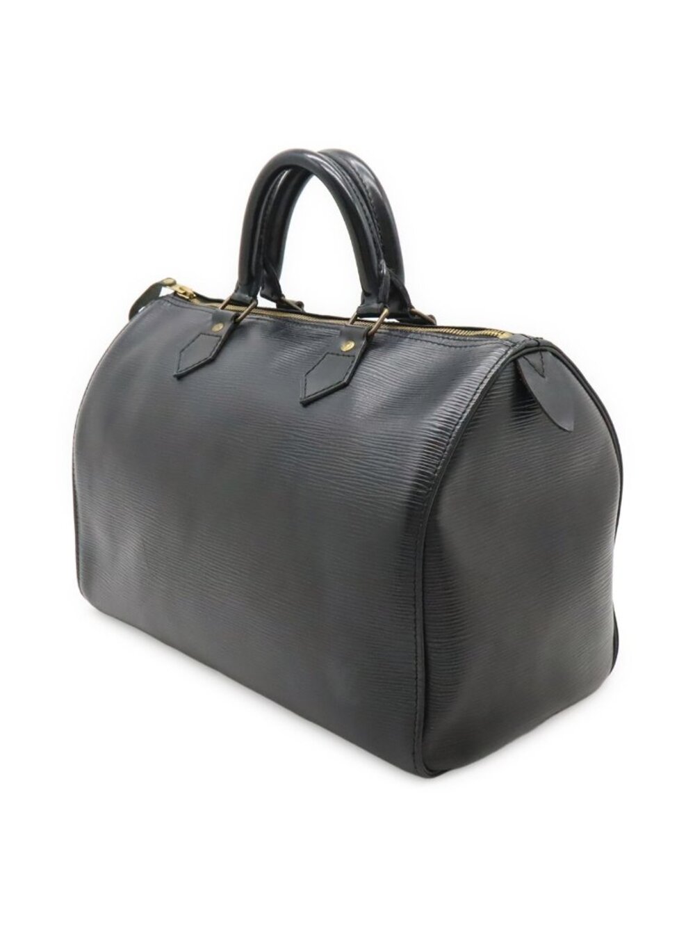 Louis Vuitton Epi Speedy 30 Boston Bag Leather Noir Black - Picture 2 of 9